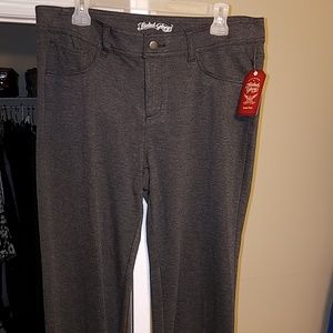 Ponte pants. Gray